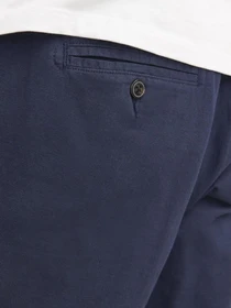 Шорты JACK & JONES STACE SUMMER LINEN BLEND SHORT модель 12248627_Navy Blazer Фото