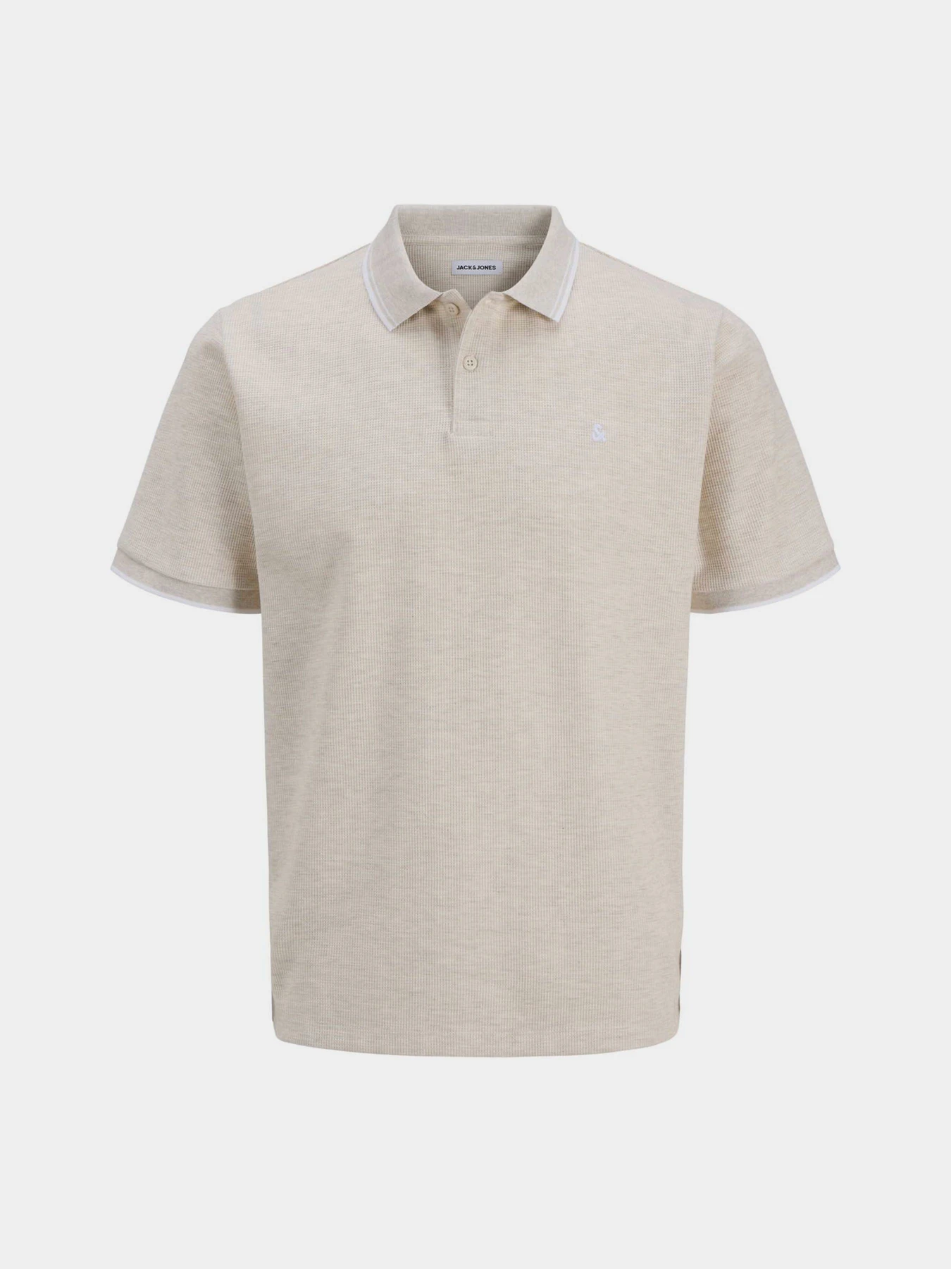 Футболки и поло JACK & JONES AUSTIN POLO модель 12268130_Antique White Play & Melan Футболки и поло JACK & JONES AUSTIN POLO модель 12268130_Antique White Play & Melan Фото
