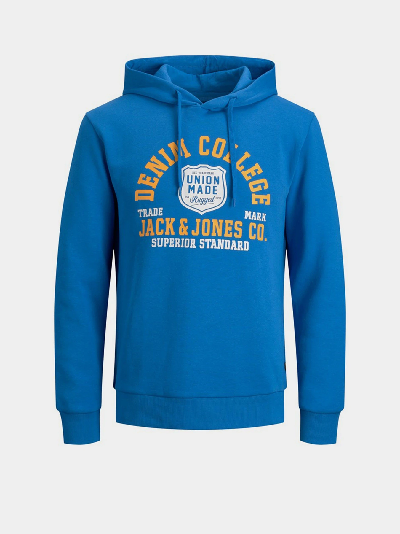 Худи и свитшоты JACK & JONES модель 12210824_French Blue Худи и свитшоты JACK & JONES модель 12210824_French Blue Фото