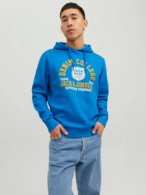 Худи и свитшоты JACK & JONES модель 12210824_French Blue Фото