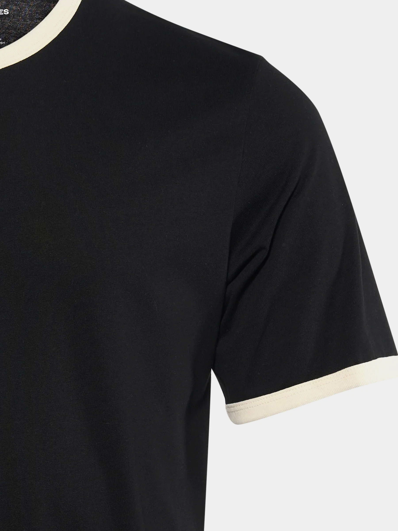 Футболки і поло JACK & JONES NANTUCKET BLANK RINGER TEE модель 12291668_Black Футболки і поло JACK & JONES NANTUCKET BLANK RINGER TEE модель 12291668_Black Фото