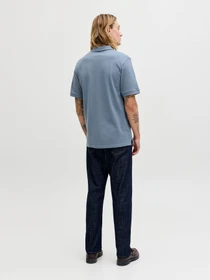 Футболки і поло JACK & JONES BASIC POLO модель 12136516_Blue Mirage Фото