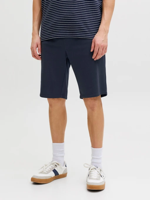 Шорты JACK & JONES GORDON BRADLEY SWEAT SHORTS модель 12249285_Navy Blazer Фото