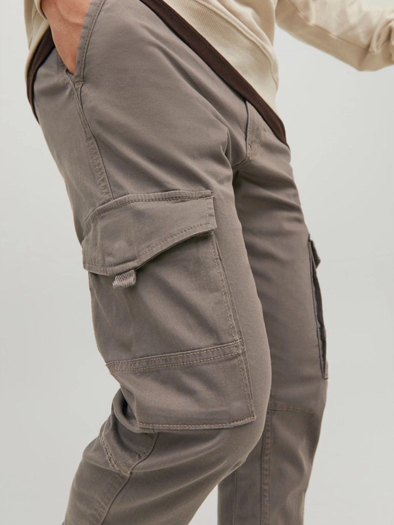 Брюки JACK & JONES модель 12139912_Falcon Брюки JACK & JONES модель 12139912_Falcon Фото