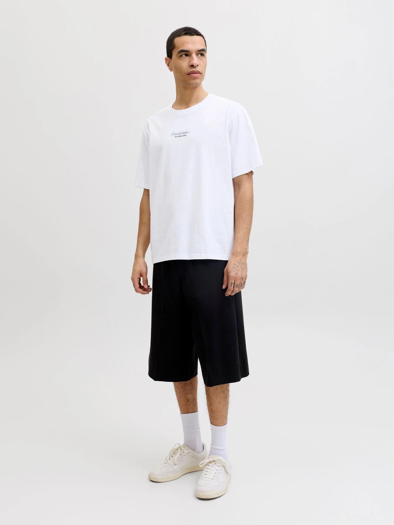 Футболки і поло JACK & JONES ART PRINT TEE модель 12288095_Bright White Футболки і поло JACK & JONES ART PRINT TEE модель 12288095_Bright White Фото