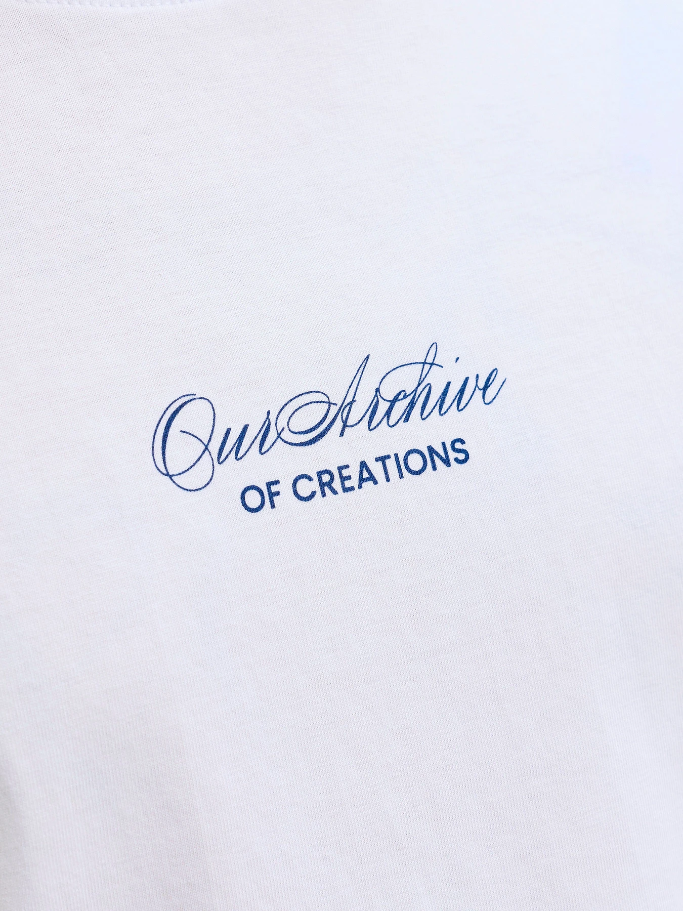 Футболки і поло JACK & JONES ART PRINT TEE модель 12288095_Bright White Футболки і поло JACK & JONES ART PRINT TEE модель 12288095_Bright White Фото