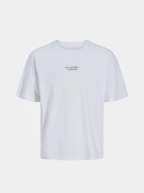 Футболки і поло JACK & JONES ART PRINT TEE модель 12288095_Bright White Фото