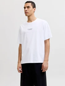 Футболки и поло JACK & JONES ART PRINT TEE модель 12288095_Bright White Фото