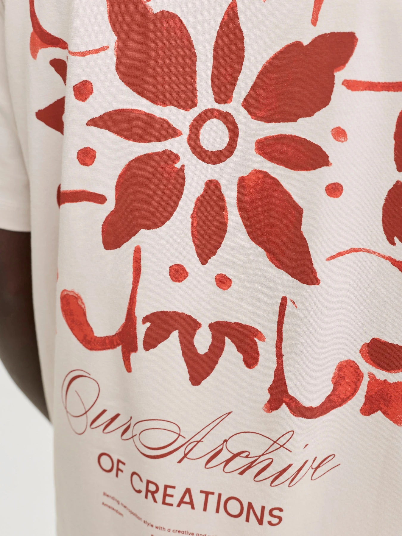 Футболки і поло JACK & JONES ART PRINT TEE модель 12288095_Moonbeam Футболки і поло JACK & JONES ART PRINT TEE модель 12288095_Moonbeam Фото