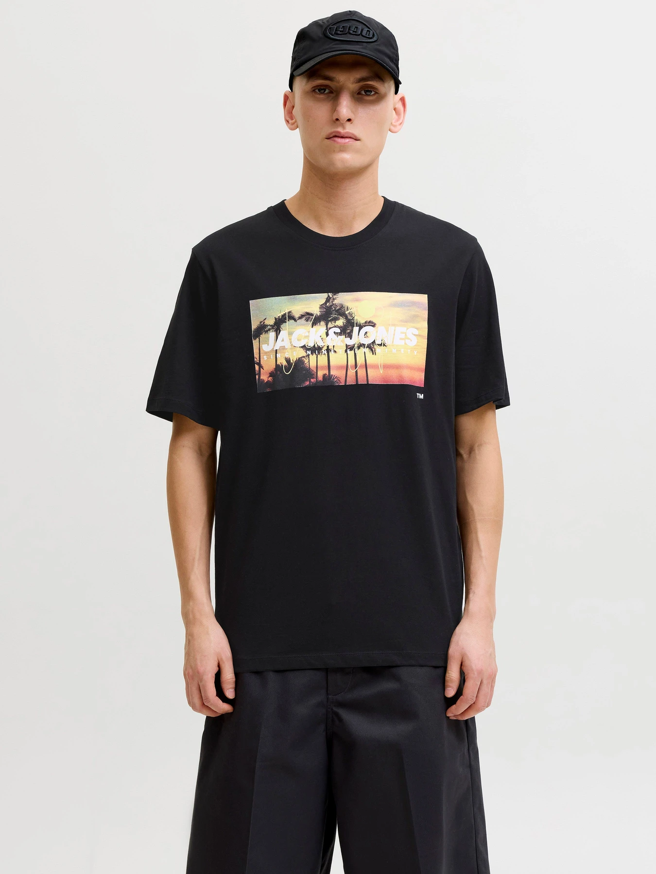 Футболки і поло JACK & JONES INDIANA TEE модель 12288112_Black Фото