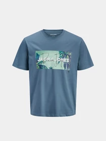 Футболки і поло JACK & JONES INDIANA TEE модель 12288112_Blue Mirage Фото