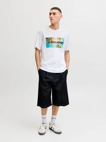 Футболки і поло JACK & JONES INDIANA TEE модель 12288112_Bright White Фото