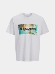 Футболки і поло JACK & JONES INDIANA TEE модель 12288112_Bright White Фото