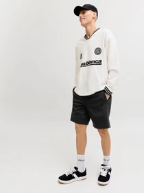 Шорты JACK & JONES GORDON BASE SWEAT SHORTS модель 12288632_Black Фото