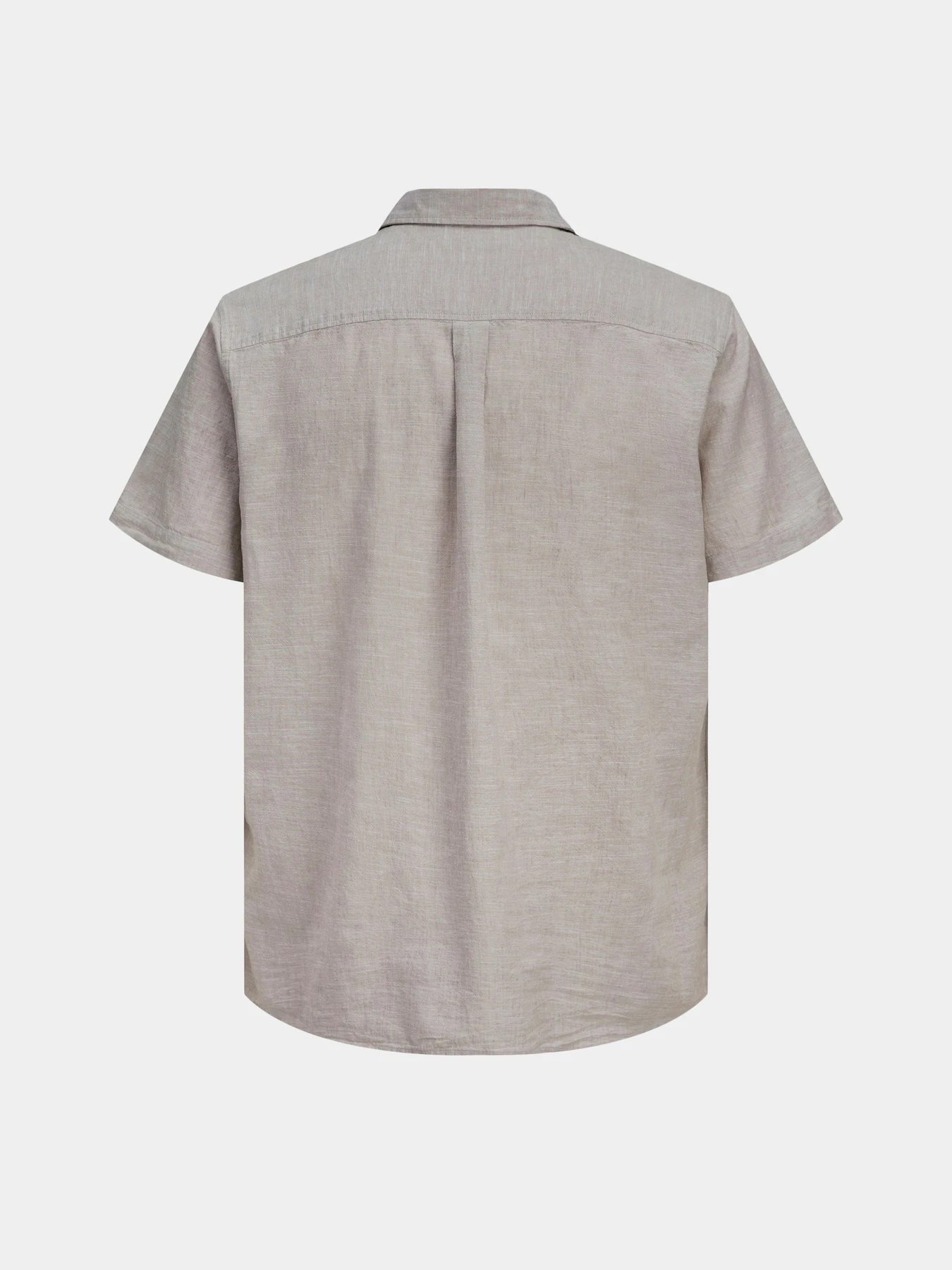 Рубашки JACK & JONES SUMMER LINEN BLEND SHIRT модель 12289160_String Рубашки JACK & JONES SUMMER LINEN BLEND SHIRT модель 12289160_String Фото