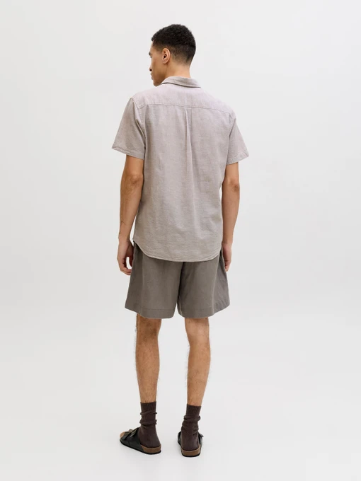 Чоловіча Сорочка повсякденна JACK & JONES SUMMER LINEN BLEND SHIRT фото 2