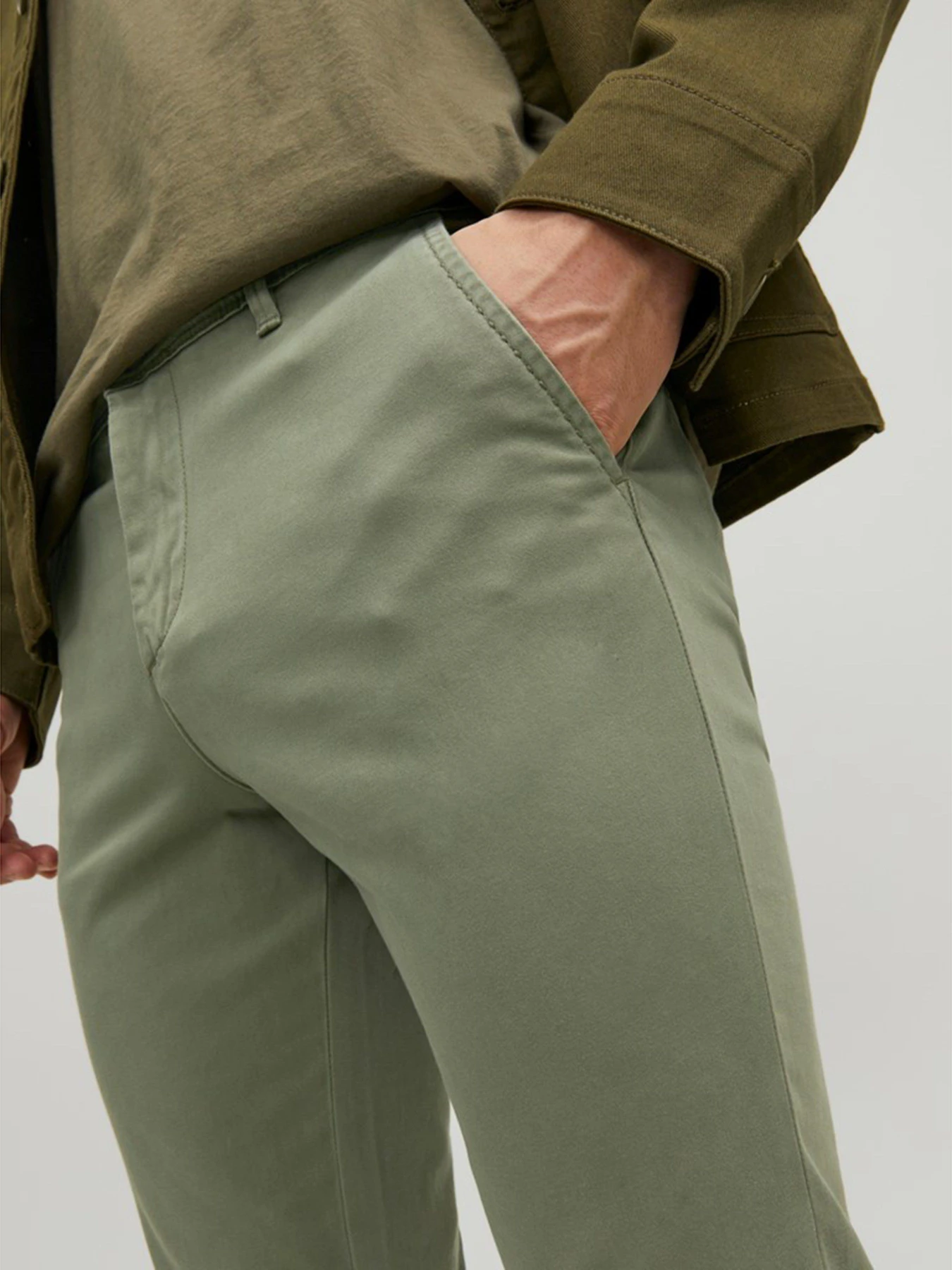 Штани JACK & JONES модель 12150148_Deep Lichen Green Штани JACK & JONES модель 12150148_Deep Lichen Green Фото
