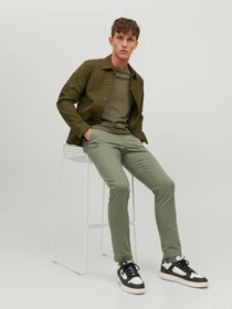 Штани JACK & JONES модель 12150148_Deep Lichen Green Фото