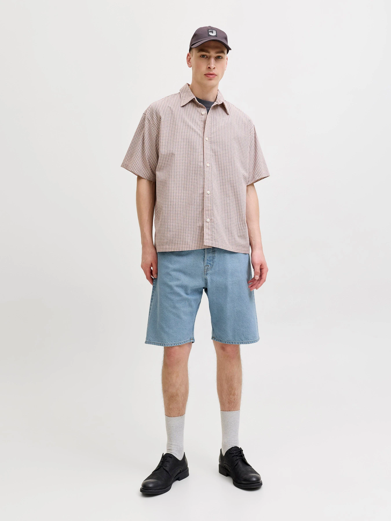 Шорты JACK & JONES ALEX ORIGINAL SHORTS модель 12289244_Blue Denim SQ 738 Шорты JACK & JONES ALEX ORIGINAL SHORTS модель 12289244_Blue Denim SQ 738 Фото