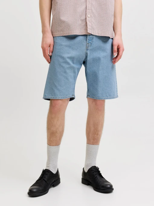 Шорты JACK & JONES ALEX ORIGINAL SHORTS модель 12289244_Blue Denim SQ 738 Фото