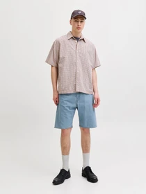 Шорты JACK & JONES ALEX ORIGINAL SHORTS модель 12289244_Blue Denim SQ 738 Фото