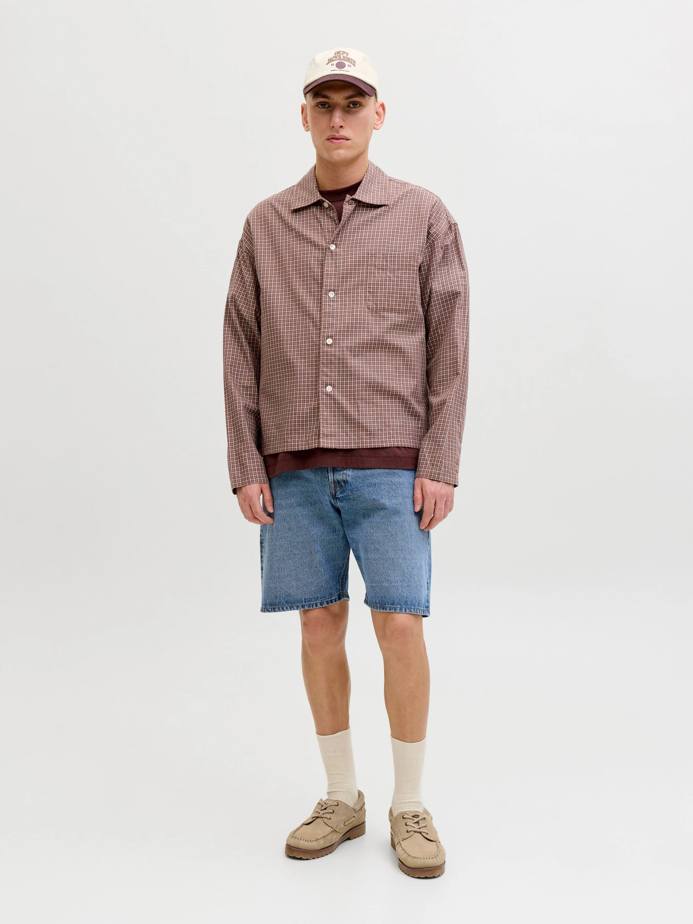 Шорты JACK & JONES TONY ORIGINAL SHORTS модель 12290841_Blue Denim Фото