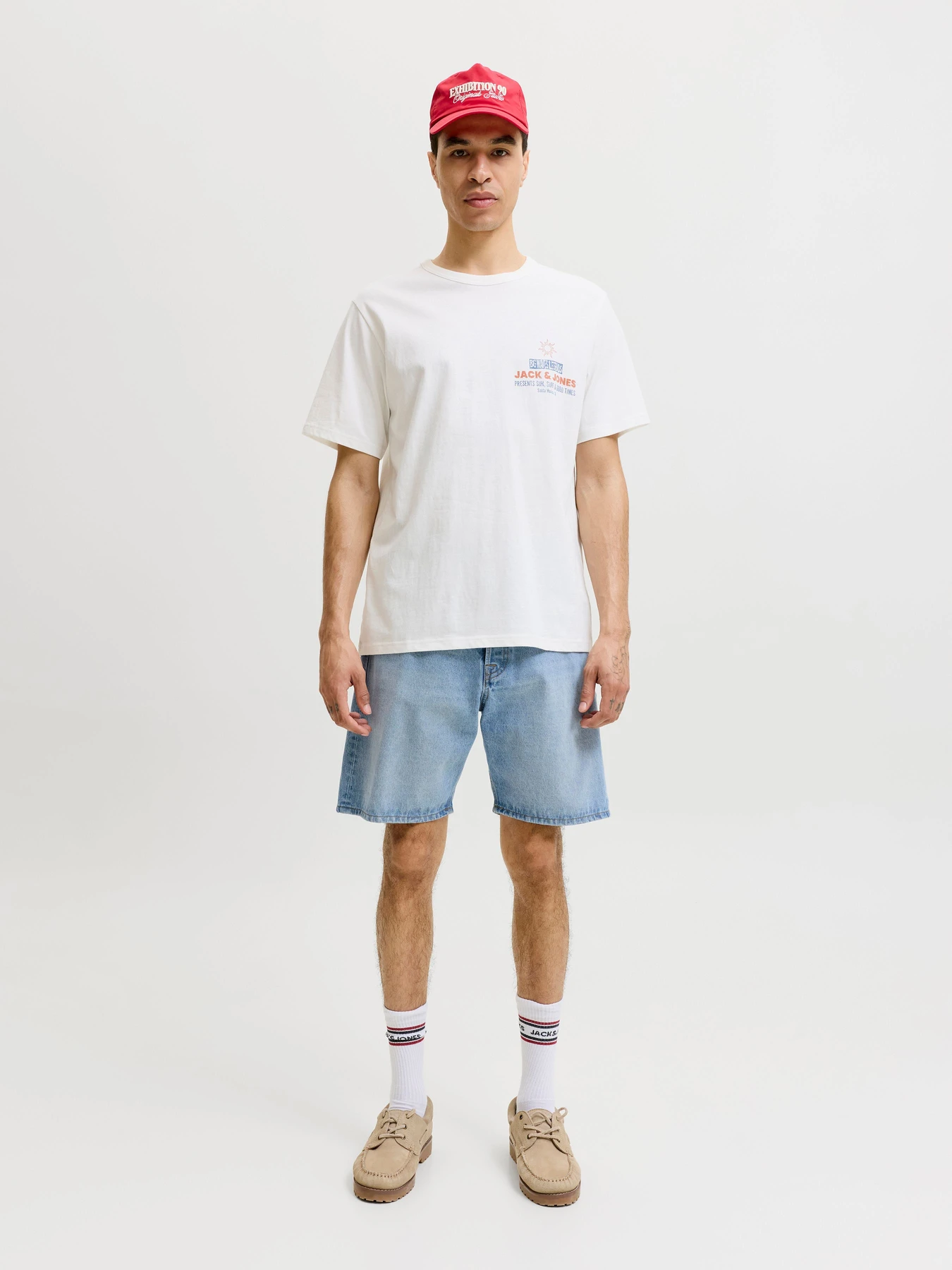 Шорты JACK & JONES TONY ORIGINAL SHORTS модель 12290841_Blue Denim LIGHT BLUE Шорты JACK & JONES TONY ORIGINAL SHORTS модель 12290841_Blue Denim LIGHT BLUE Фото
