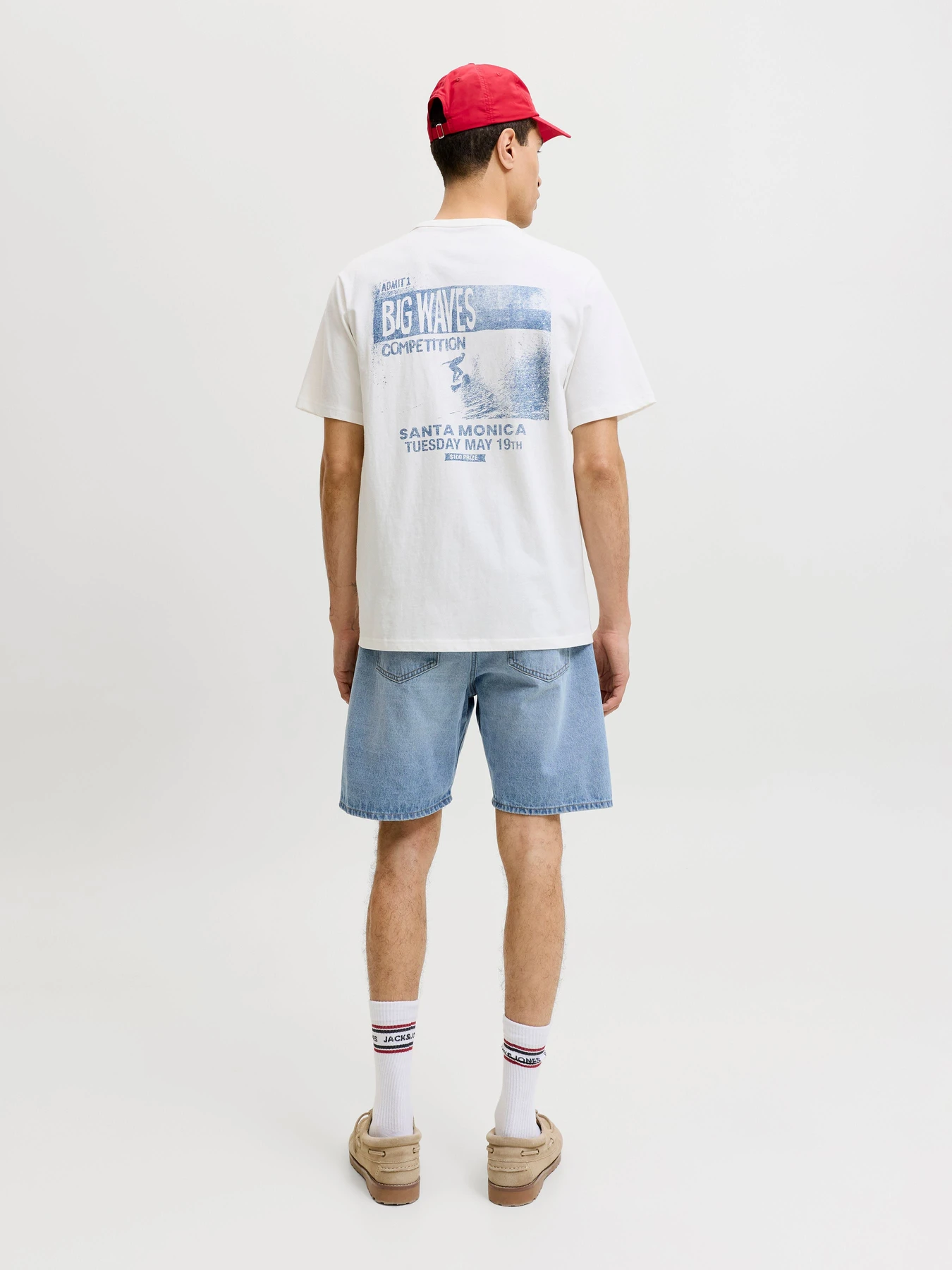Шорты JACK & JONES TONY ORIGINAL SHORTS модель 12290841_Blue Denim LIGHT BLUE Шорты JACK & JONES TONY ORIGINAL SHORTS модель 12290841_Blue Denim LIGHT BLUE Фото
