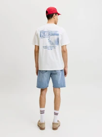 Шорты JACK & JONES TONY ORIGINAL SHORTS модель 12290841_Blue Denim LIGHT BLUE Фото