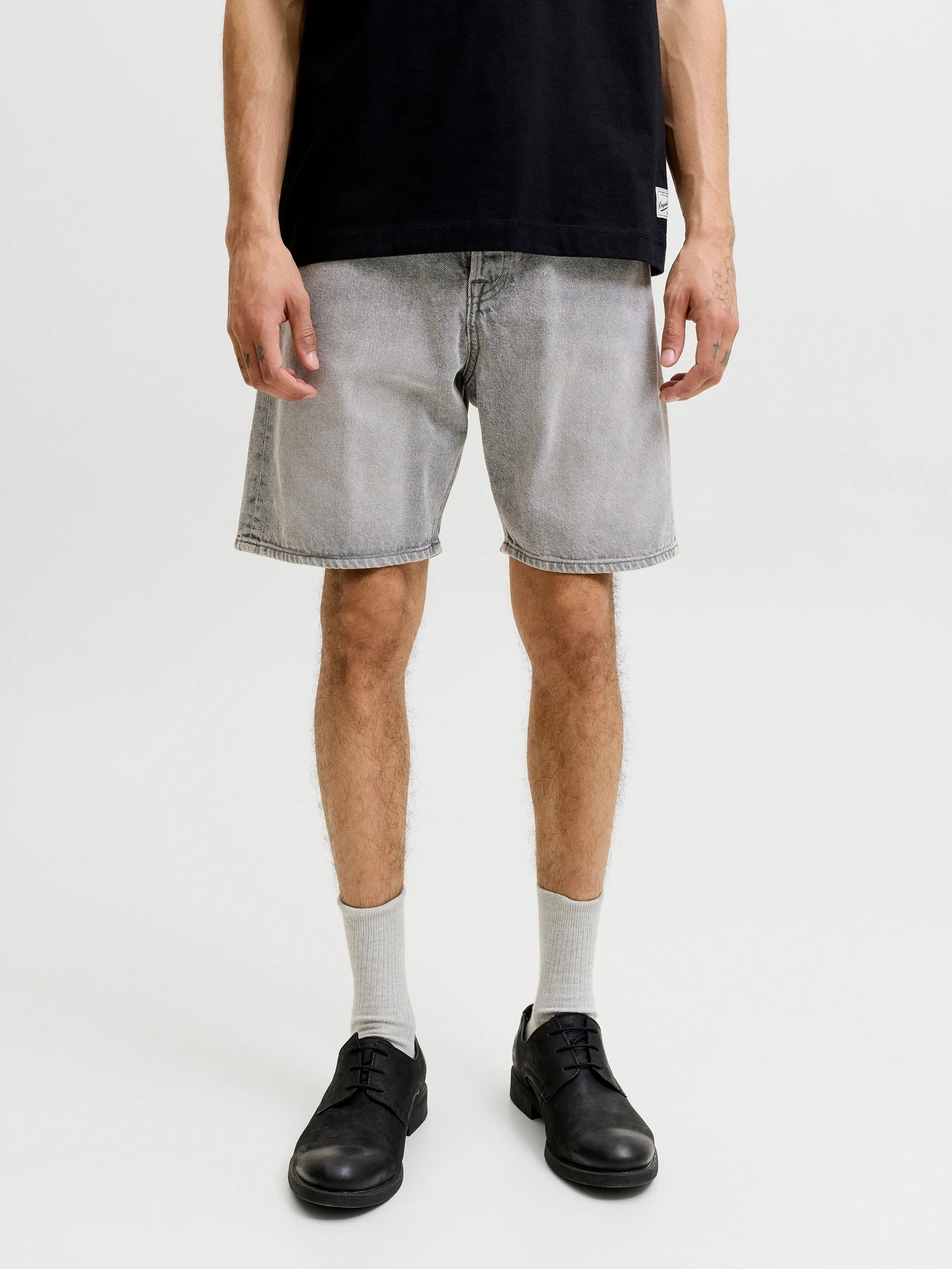 Шорты JACK & JONES TONY ORIGINAL SHORTS модель 12290841_Grey Denim Шорты JACK & JONES TONY ORIGINAL SHORTS модель 12290841_Grey Denim Фото