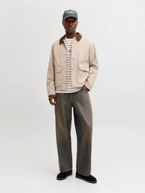 Футболки і поло JACK & JONES NORREBRO STRIPE TEE модель 12291021_Cabernet Фото