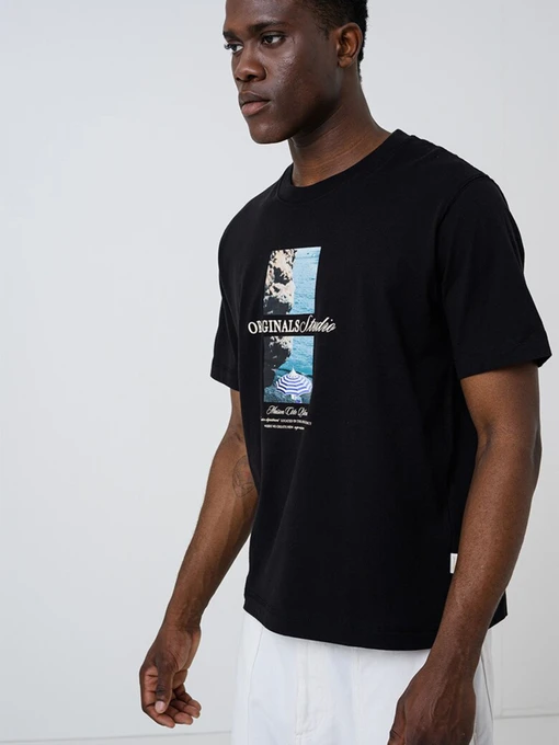 Бавовняна Чоловіча Футболка JACK & JONES NORREBRO PHOTO TEE фото 2