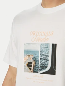 Футболки и поло JACK & JONES NORREBRO PHOTO TEE модель 12291022_Bright White Main2 26 Фото