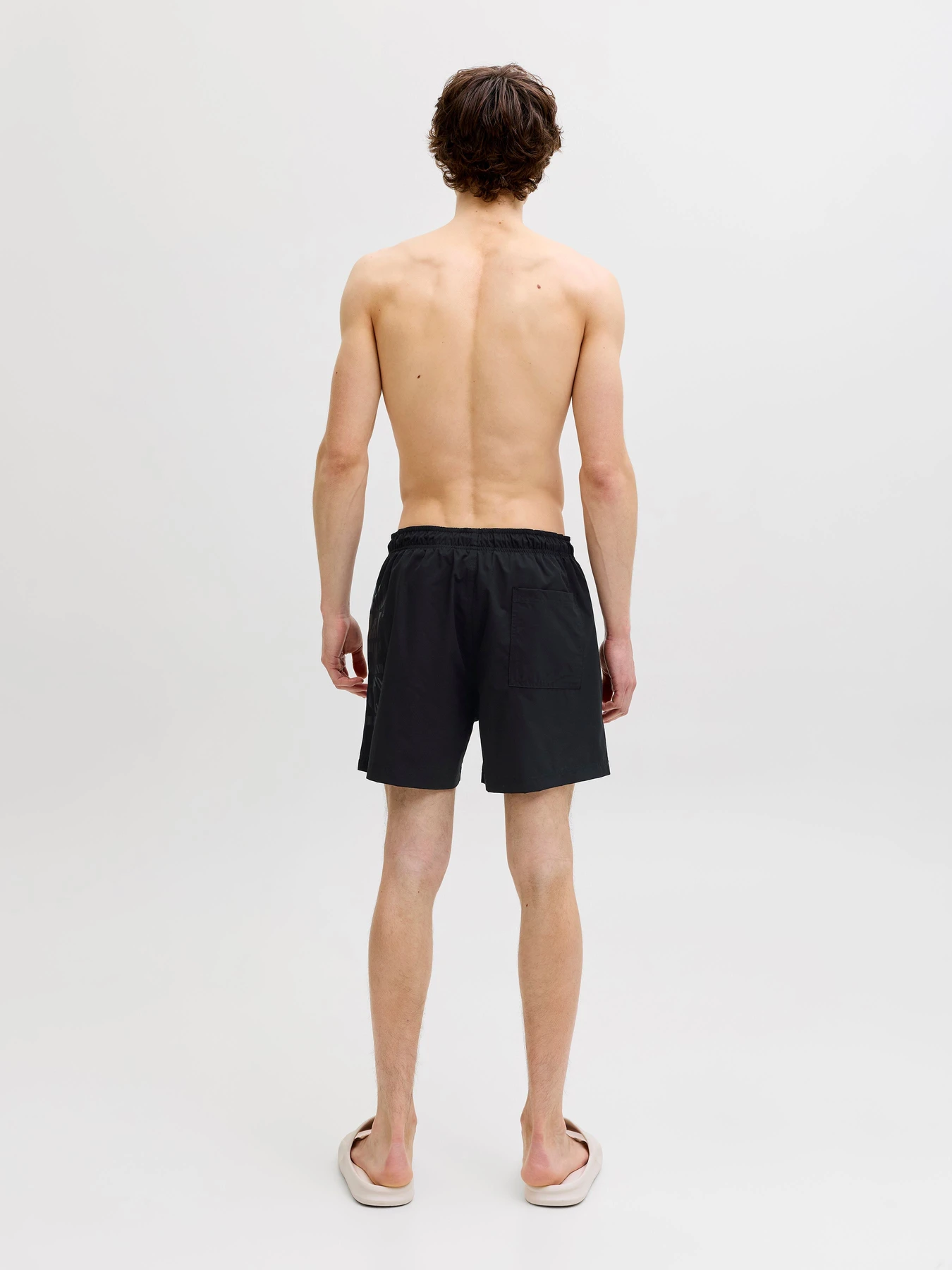 Одяг для пляжу JACK & JONES MAUI WAVE LOGO SWIM SHORTS модель 12291391_Black Одяг для пляжу JACK & JONES MAUI WAVE LOGO SWIM SHORTS модель 12291391_Black Фото