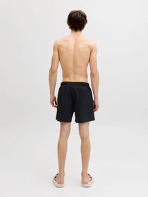Одяг для пляжу JACK & JONES MAUI WAVE LOGO SWIM SHORTS модель 12291391_Black Фото