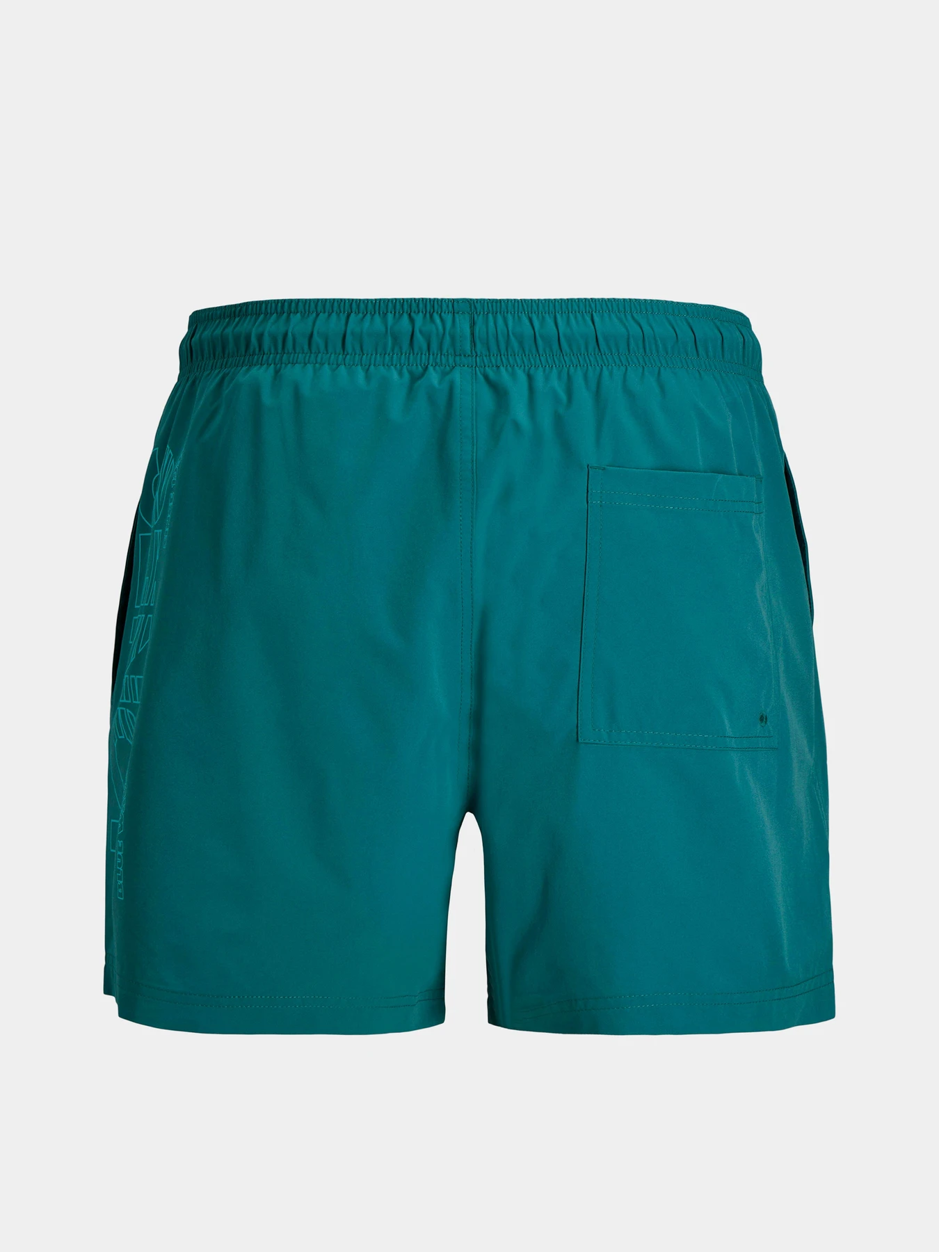 Одяг для пляжу JACK & JONES MAUI WAVE LOGO SWIM SHORTS модель 12291391_Colonial Blue Фото