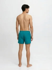 Одяг для пляжу JACK & JONES MAUI WAVE LOGO SWIM SHORTS модель 12291391_Colonial Blue Фото
