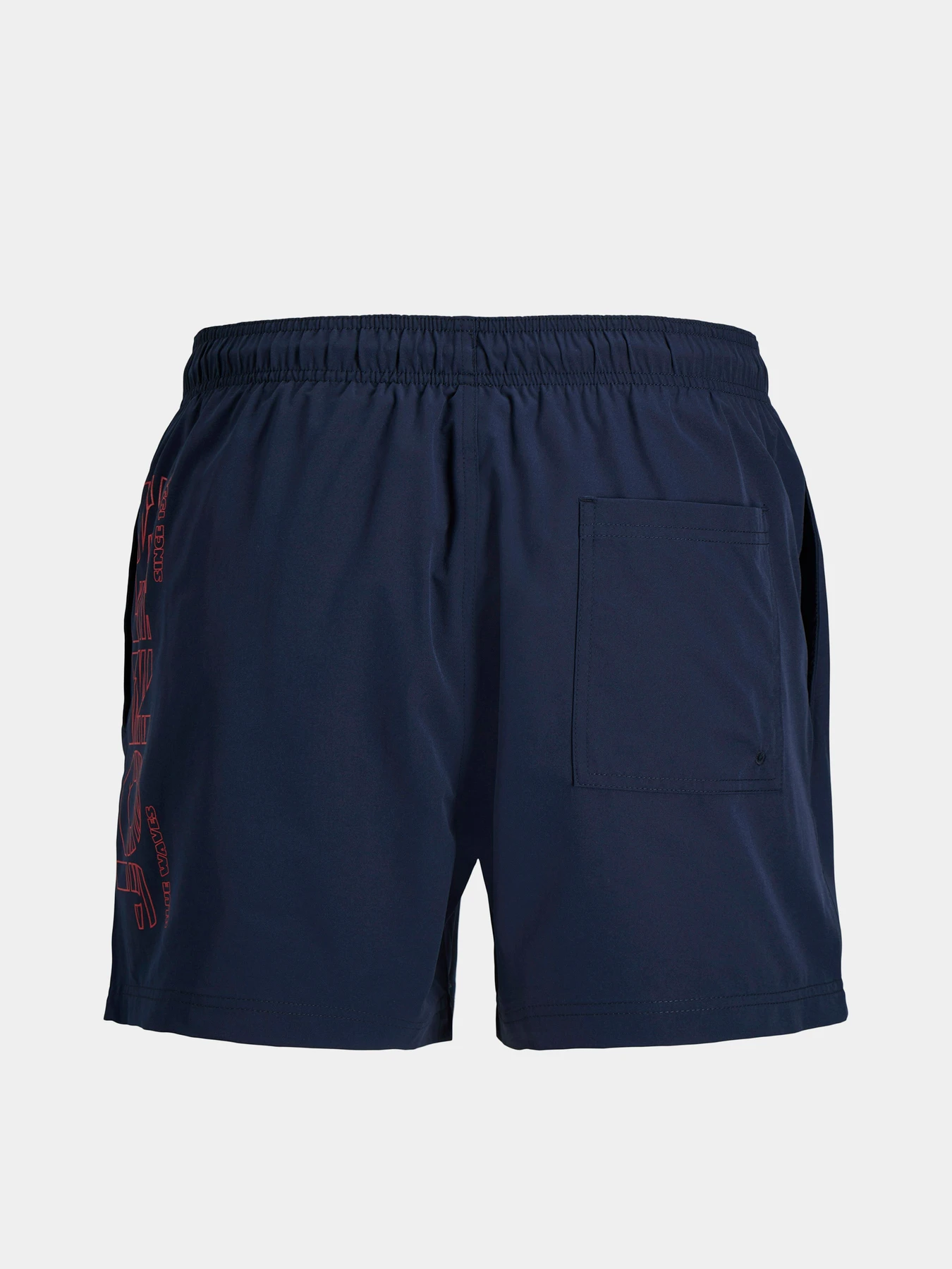 Одежда для пляжа JACK & JONES MAUI WAVE LOGO SWIM SHORTS модель 12291391_Navy Blazer Фото