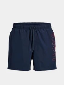 Одежда для пляжа JACK & JONES MAUI WAVE LOGO SWIM SHORTS модель 12291391_Navy Blazer Фото