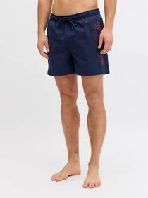 Одяг для пляжу JACK & JONES MAUI WAVE LOGO SWIM SHORTS модель 12291391_Navy Blazer Одяг для пляжу JACK & JONES MAUI WAVE LOGO SWIM SHORTS модель 12291391_Navy Blazer Фото