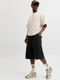 Шорты JACK & JONES OWEN FALLS SWEAT SHORTS модель 12292973_Black Фото