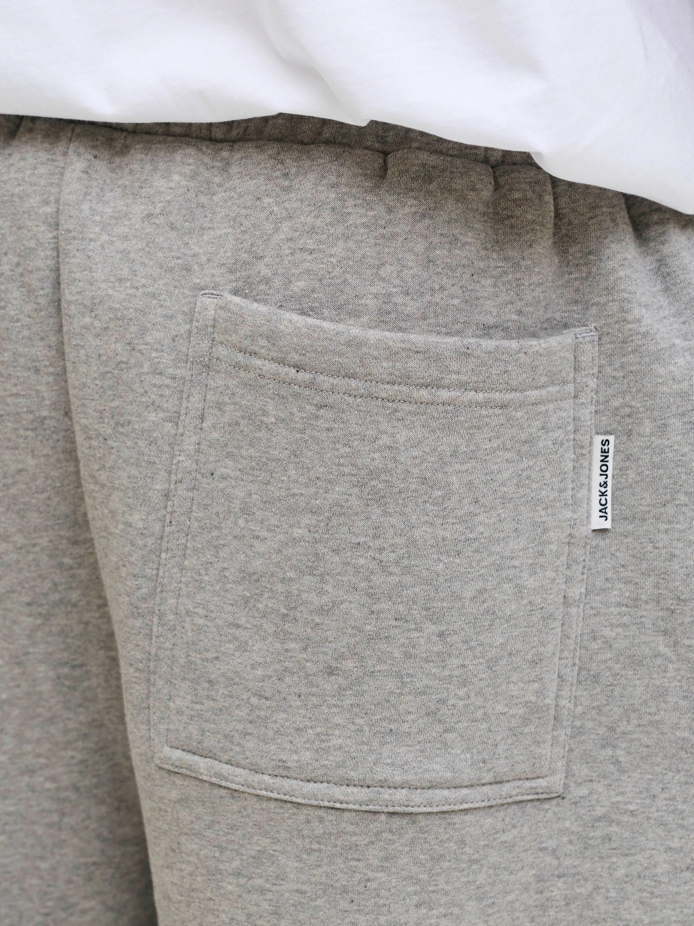 Шорты JACK & JONES OWEN FALLS SWEAT SHORTS модель 12292973_Light Grey Melange Шорты JACK & JONES OWEN FALLS SWEAT SHORTS модель 12292973_Light Grey Melange Фото
