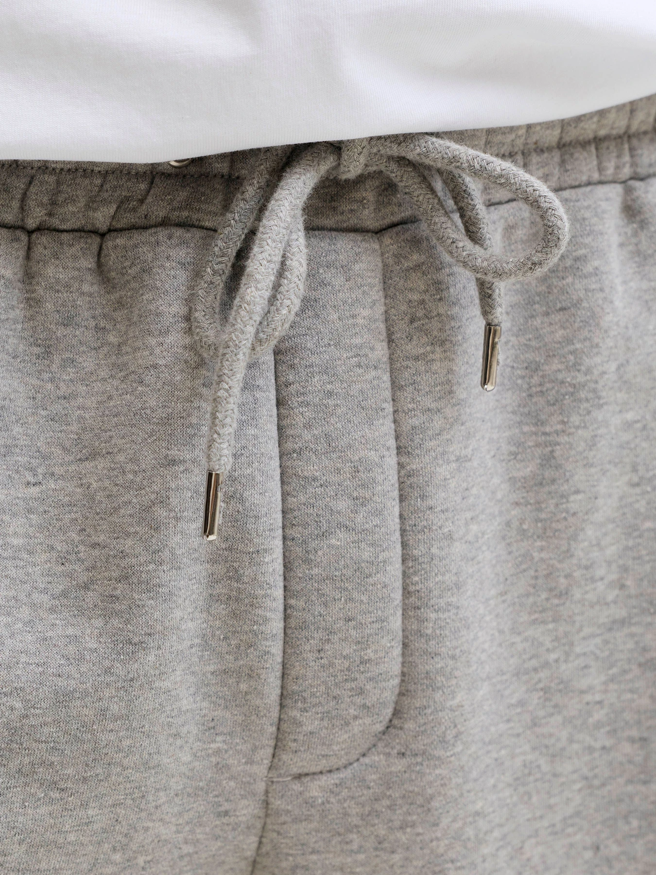 Шорты JACK & JONES OWEN FALLS SWEAT SHORTS модель 12292973_Light Grey Melange Шорты JACK & JONES OWEN FALLS SWEAT SHORTS модель 12292973_Light Grey Melange Фото