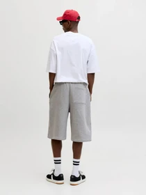 Шорты JACK & JONES OWEN FALLS SWEAT SHORTS модель 12292973_Light Grey Melange Фото