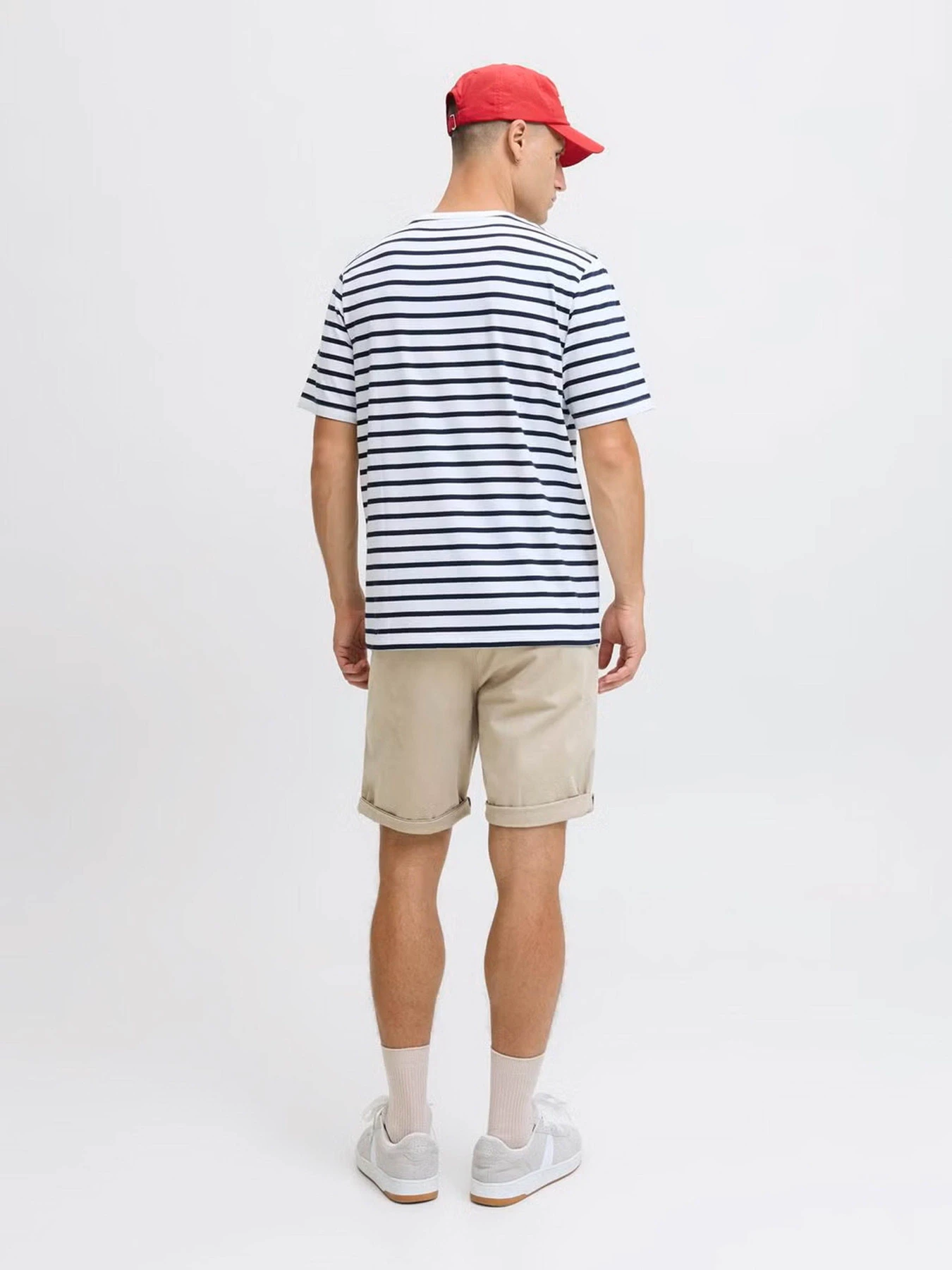 Шорты JACK & JONES BOWIE SHORTS модель 12165604_Crockery Шорты JACK & JONES BOWIE SHORTS модель 12165604_Crockery Фото