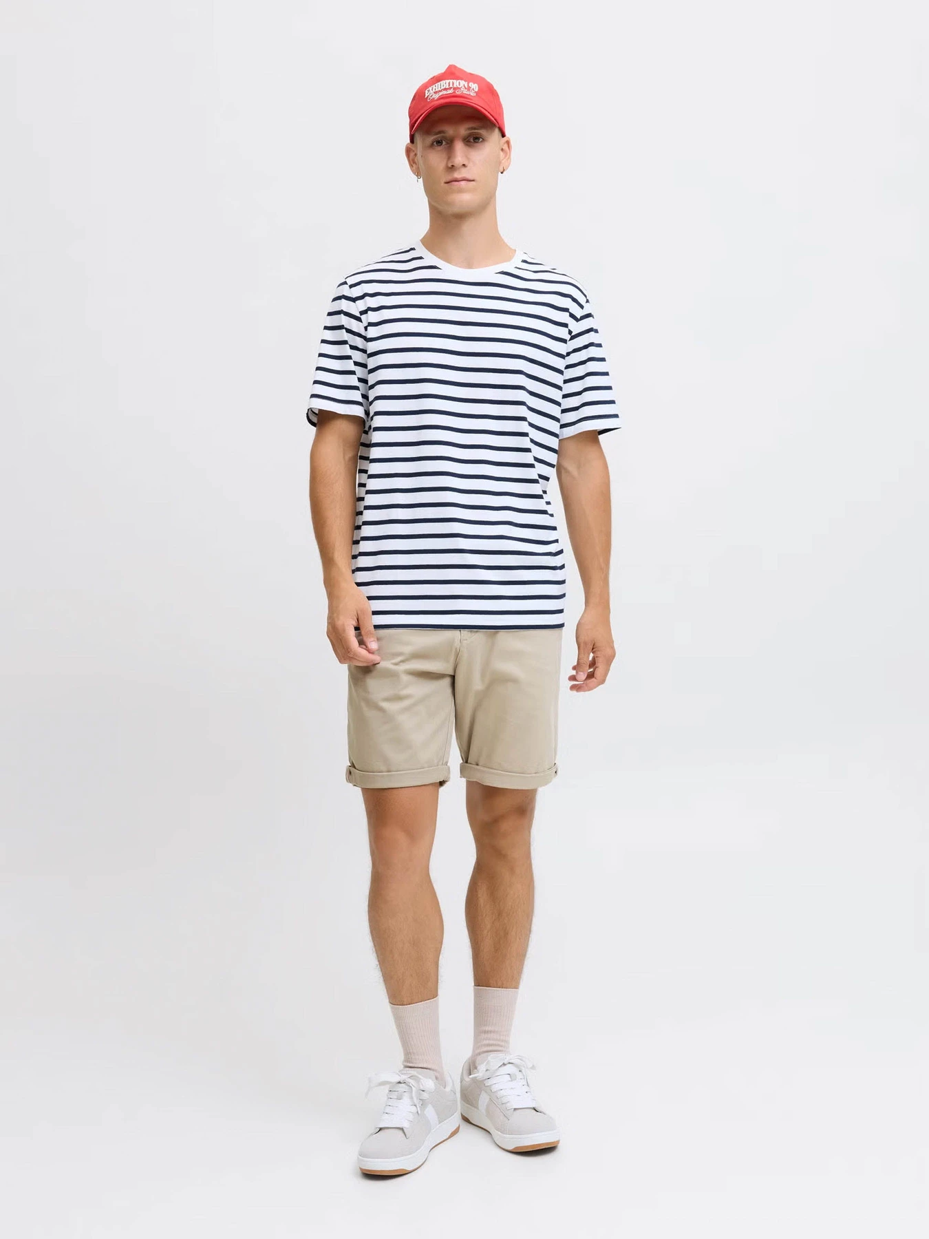 Шорты JACK & JONES BOWIE SHORTS модель 12165604_Crockery Шорты JACK & JONES BOWIE SHORTS модель 12165604_Crockery Фото
