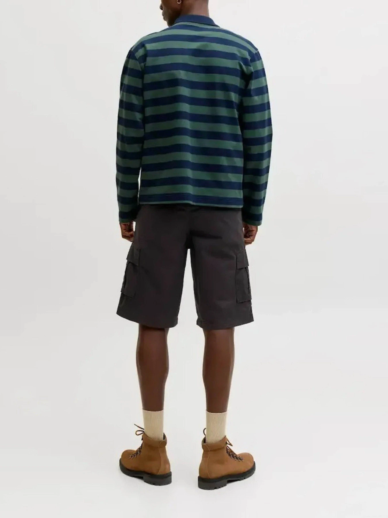 Шорты JACK & JONES COLE MATTY CARGO SHORT модель 12292263_Black Шорты JACK & JONES COLE MATTY CARGO SHORT модель 12292263_Black Фото