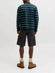Шорты JACK & JONES COLE MATTY CARGO SHORT модель 12292263_Black Фото