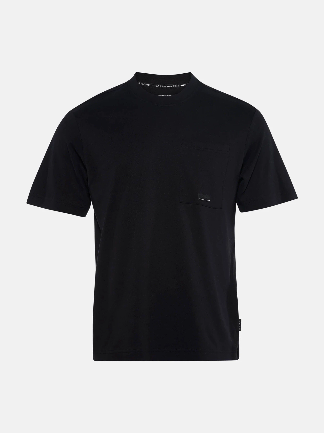 Футболки и поло JACK & JONES FUSION BADGE POCKET TEE модель 12295017_Black Футболки и поло JACK & JONES FUSION BADGE POCKET TEE модель 12295017_Black Фото