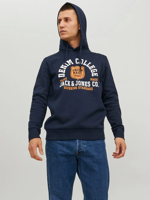 Худи и свитшоты JACK & JONES модель 12210824_Sky Captain Фото